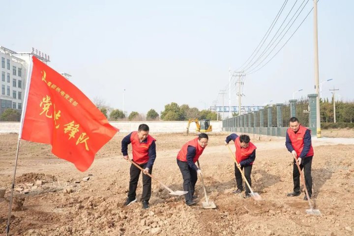 深耕“党建+志愿服务”！鑫能热电项目建设红色动能“燃起来”